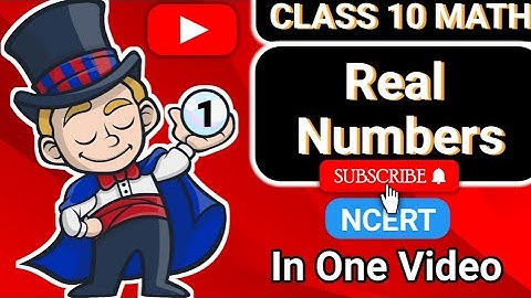 CBSE Class 10 Math Full Chapter 1 👉 Real Numbers 👉animated video By Knowledge Spark Academy