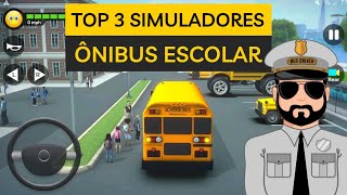 TOP 3 SIMULADORES DE ÔNIBUS ESCOLAR PARA ANDROID #gamesandroid #jogosandroid #games screenshot 1