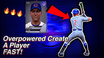 Build An OVERPOWERED Created Player FAST! - MLB The Show 20 Diamond Dynasty