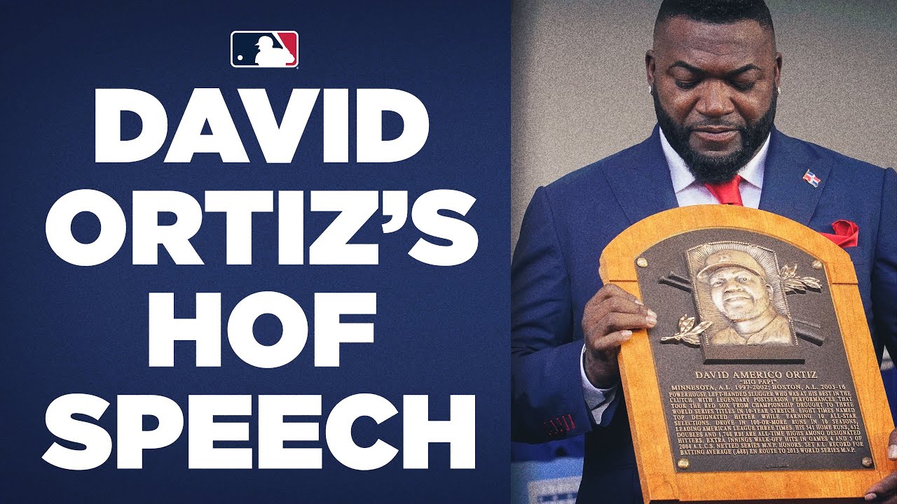 David Ortiz, the first career designated hitter to be selected on first  ballot, headlines Baseball Hall of Fame's induction ceremony - ESPN