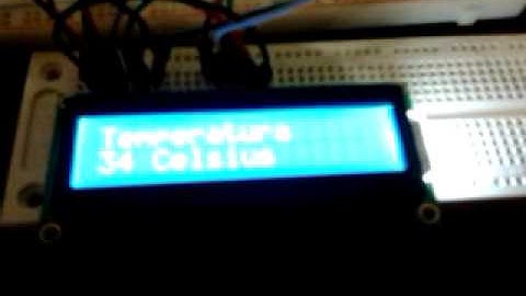 Arduino medidor de temperatura - lm35 + lcd 1602