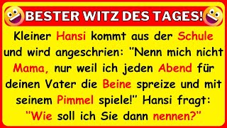 🤣 SCHMUTZIGER WITZ! Kleiner Hansi kommt aus der Schule und wird sofort angeschrien