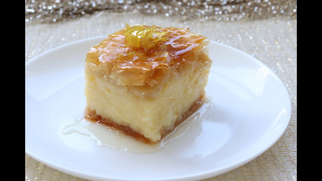 Sočna griz pita- poput Kajmačnice- Galaktoboureko