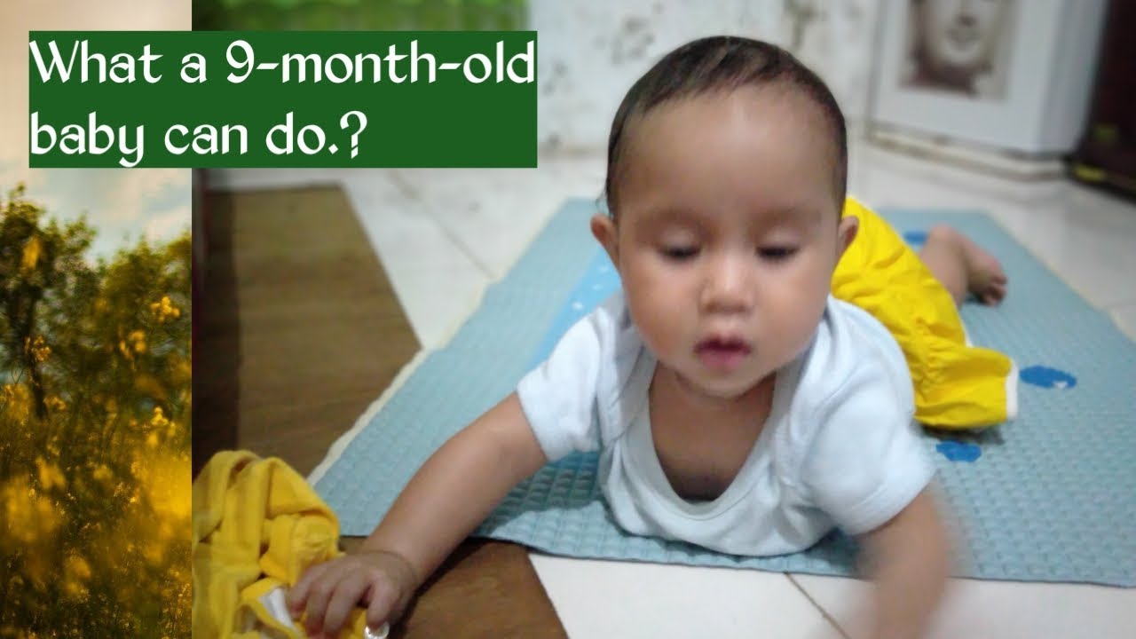 9monthold baby's development YouTube