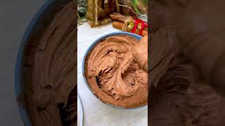 Шоколадный крем для торта из 2-х ингредиентов