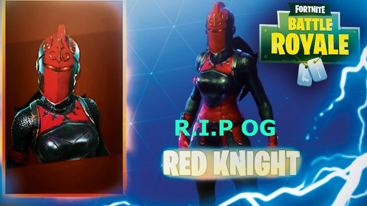 @EpicGames Why! - R.I.P OG Red Knight (Fortnite Battle Royale Moments