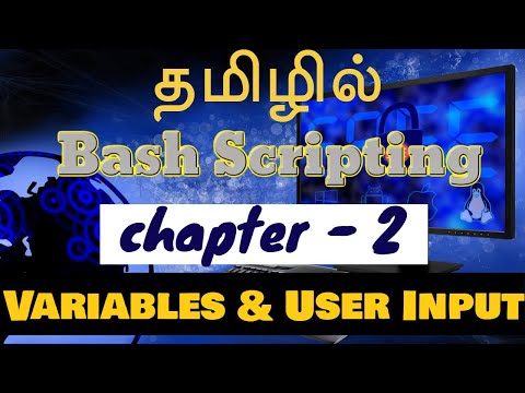 Shell scripting in tamil - Bash scripting - Chapter 2 - Payilagam - Linux training in chennai