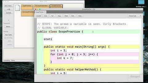 Java 1.6: Global Variables, Class Constant