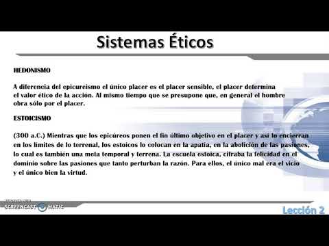 Video: ¿Qué es el sistema ético?