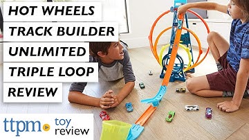 Hot Wheels Track Builder Unlimited Triple Loop Kit from Mattel