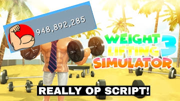 Weight Lifting Simulator 3🔥[OP] GET MILLION STRENGHT OR MORE🔥 Roblox Script!