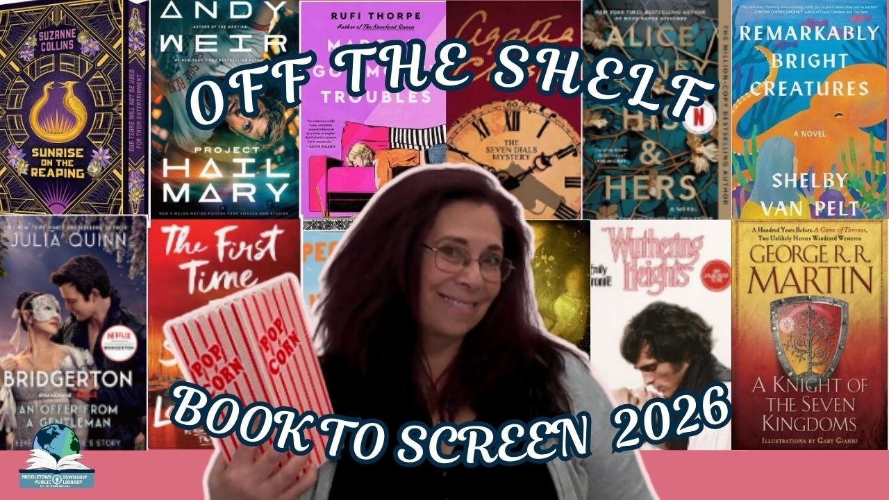 Book To Screen 2026 | Off The Shelf Book Recommendations - YouTube