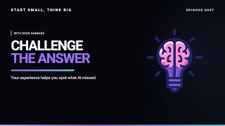 AI Still Needs Your Judgment with Doug Gabbard Episode