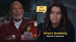 Grey's Anatomy Season 22 Episode 2 Recap | Dr. Amelia Leaving, Dr. Maggie is Pregnant