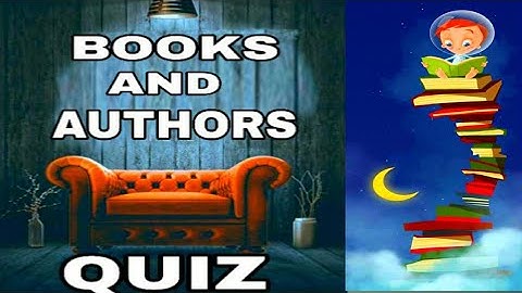 National Level E- Quiz on "BOOKS AND AUTHORS"