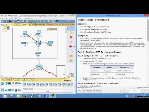 10.2.3.3 Packet Tracer - FTP