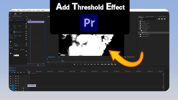 How to Add Threshold Effect on Premiere Pro [NEW]