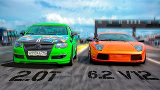: Passat vs Lamborghini. !