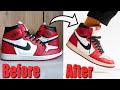 How to AGE Soles and DISTRESS Jordan 1s