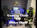 Gaming Chairs VS Office chair. Secret lab, DxRacer, Autonomous