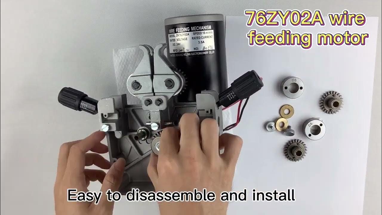 JINSLU 76ZY02A Wire Feeder Motor for Welding 