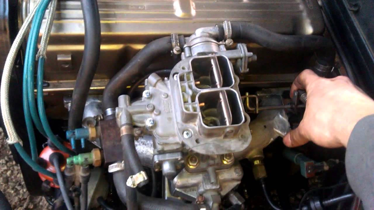 Ford Sierra 2.0 w. Weber 38 DGAS - first start - YouTube ford 4 6 ltr engine diagram 