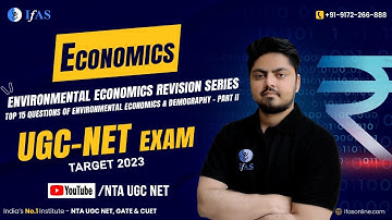 UGC NET Environmental Economics Revision Series - Top 15 Questions