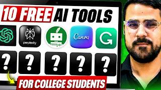 Top 10 Free AI Tools for College Students |  AI Tools to Increase your Productivity