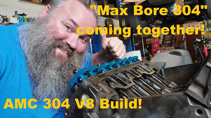 AMC 304 V8 "Max Bore 304" Build nearly complete! Almost ready for engine dyno time!