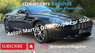 2012 Carbon Black Aston Martin DB9 for sale at Stream Cars 