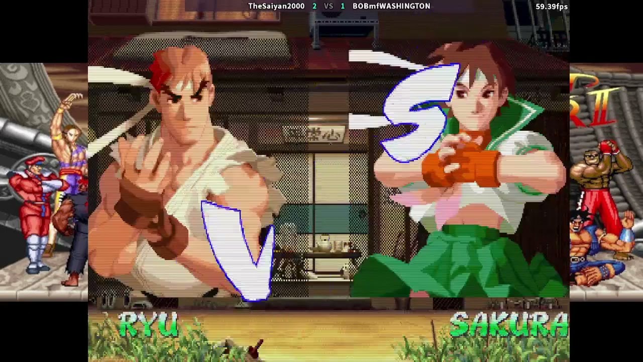 FC2 Set's A2 TheSaiyan (Ryu) Vs BOBmfWASHINGTON (Nash,Sakura,Ryu)