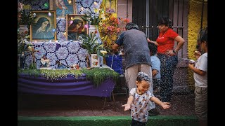 POV por los altares de dolores en el Callejón del Buche, San Luis Potosí, SLP