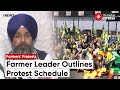 Farmer Leader Outlines Protest Schedule: Candle March, Conventions, and Meetings Planned