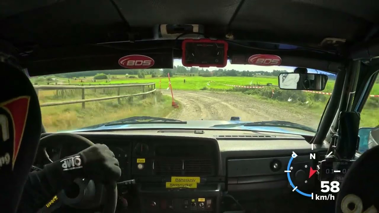 Kullingstrofen 2024 Avåkning SS3- Hannes Brorsson Ungdomsrally