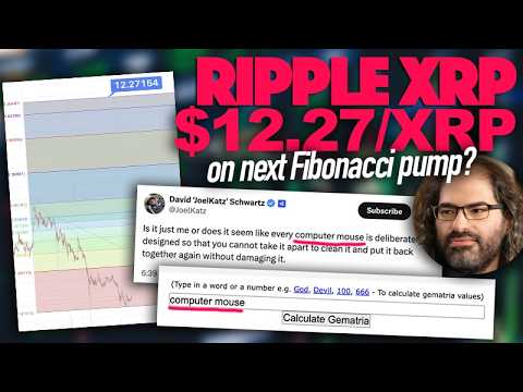 Video preview for Ripple XRP: Did David Schwartz Just Predict A $12.27/XRP On The Next Fibonacci Price Pump?