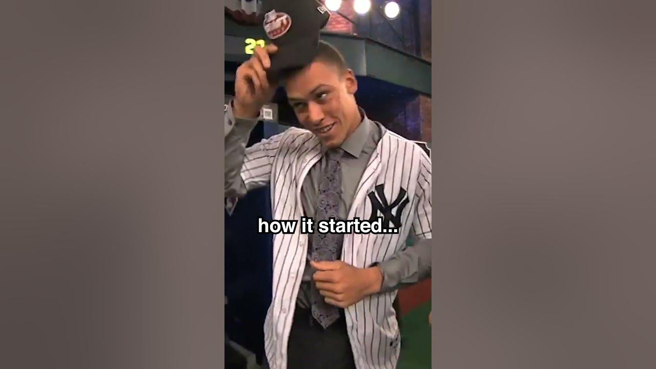 What a road it's been for Aaron Judge!