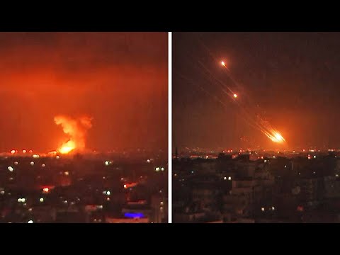 Palestinian rocket fire, Israeli airstrikes on Gaza run into second day