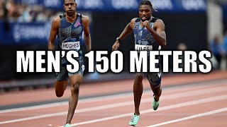 Noah Lyles VS. Akani Simbine! || 2024 Atlanta City Games - Men's 150 Meters (Huge Announcement)