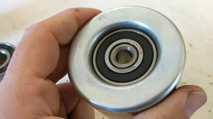 Lexus and Toyota tensioner pulley bearing replacement