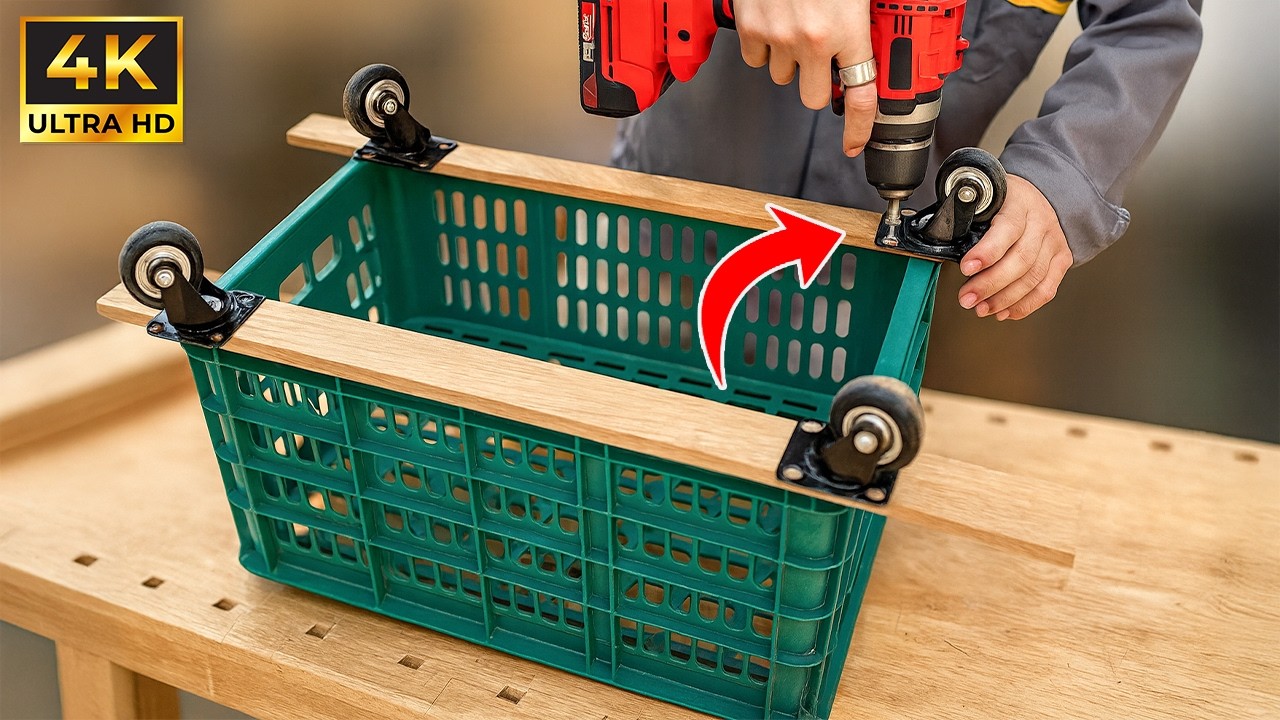 Это устройство заслуживает Нобелевской премии! Секретное применение пластикового ящика для фруктов!