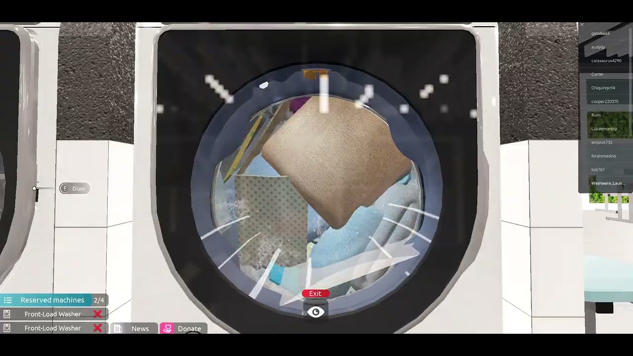 Washware - Regular/Normal - Full Cycle (Roblox) #washware #roblox #laundry #regularcycle