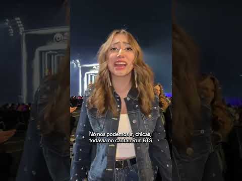 Así me sentí cuando acabó el  concierto de BTS ! 😭💜ya pueden ver la repetición por @NetflixLATAM