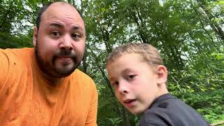 Teaching My Son How To Harvest Firewood With Tools We Have