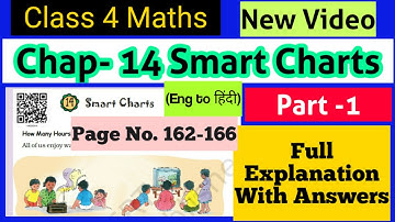 Smart chart (page 162-166)Class-4 maths chapter 14 Explanation & NCERT Ques Answers by sonali singh