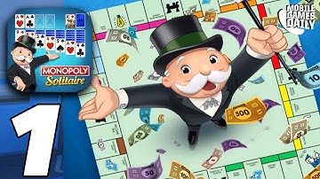 Monopoly Solitaire: Card Game - Gameplay Part 1 (iOS, Android)