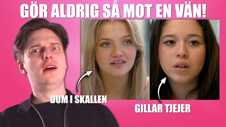 REAGERAR PÅ STRULA | säg ALDRIG detta till din vän