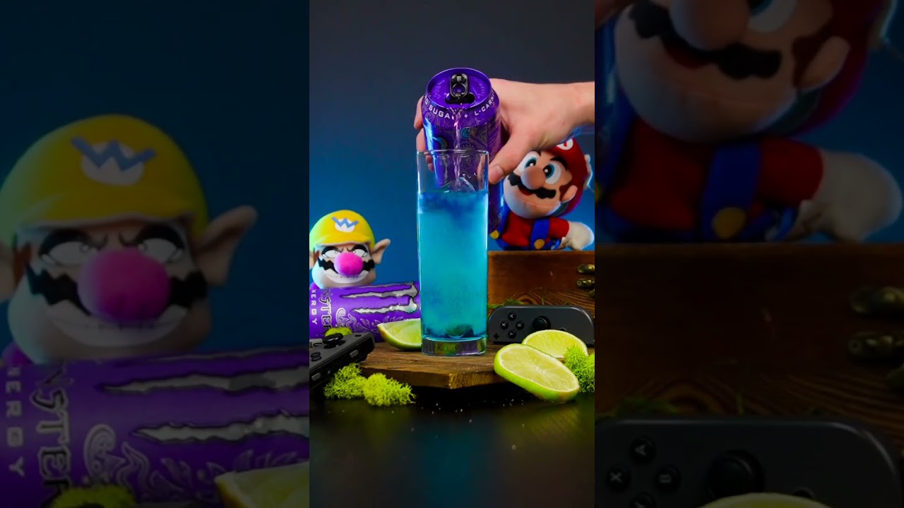 Waluigi (Cocktail Inspired by Super Mario)