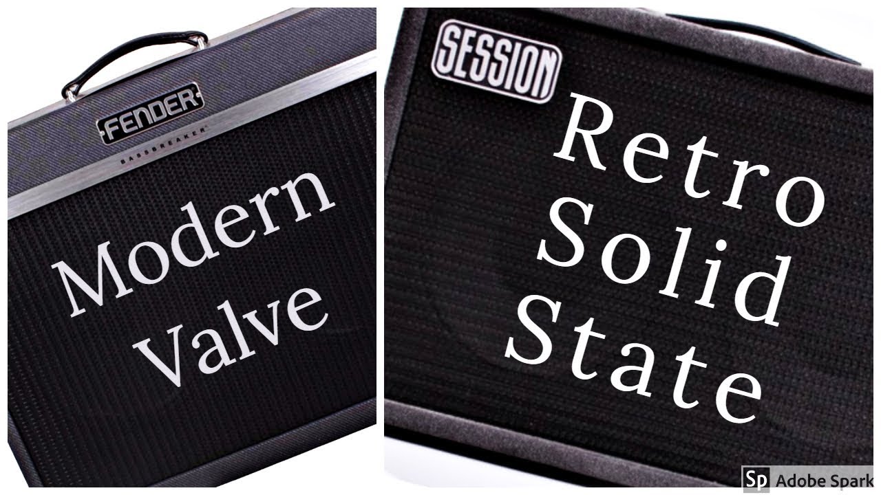Can This Solid State Amp Change My Mind? 1980s Sessionette 75 / 2016 Fender Bassbreaker 18/30
