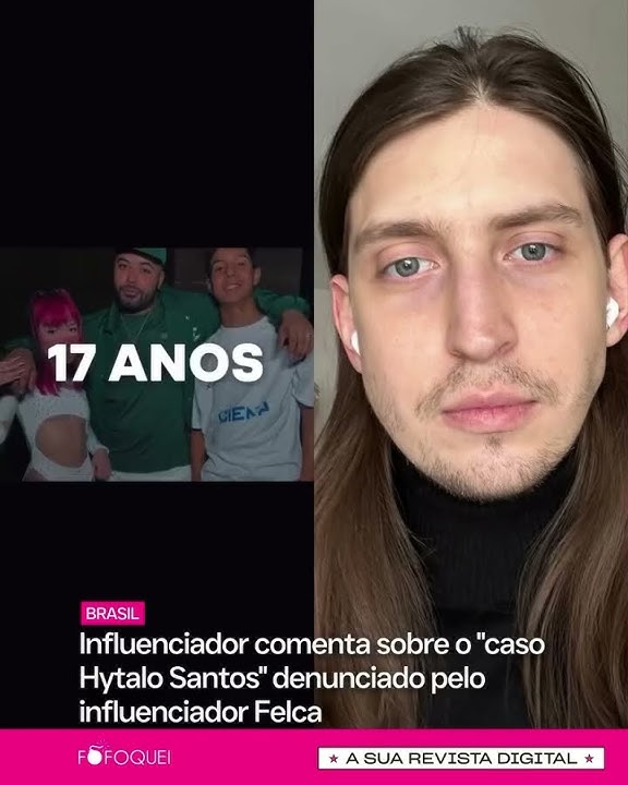 Influencer showed viral part of the video in which Felca denounces all the exposure that Hytalo S