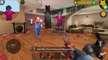 Scary Teacher 3D ( Mod menu) - Troll miss T every day   , gameplay android/ ios